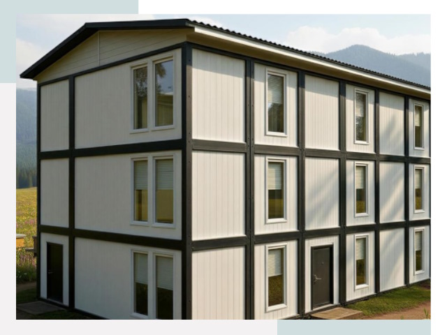 Модульные общежития в Бирске