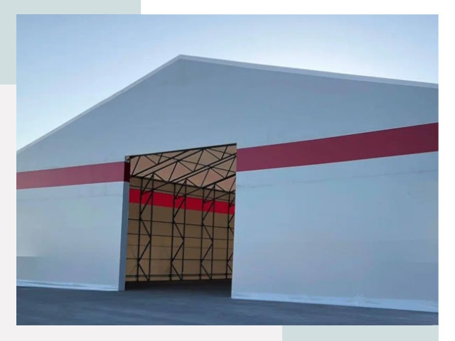 Быстровозводимые ангары в Бирске