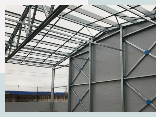 Каркасные ангары от СтальСтрой-Брк по цене от 624 руб.