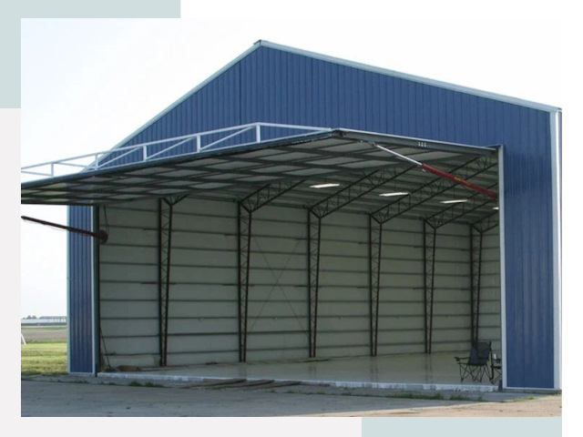 Прямо стенные ангары в Бирске