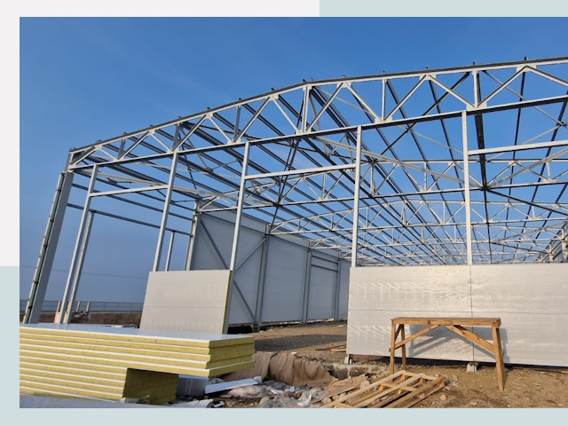 Утепленные ангары в Бирск от 624 руб. за м²