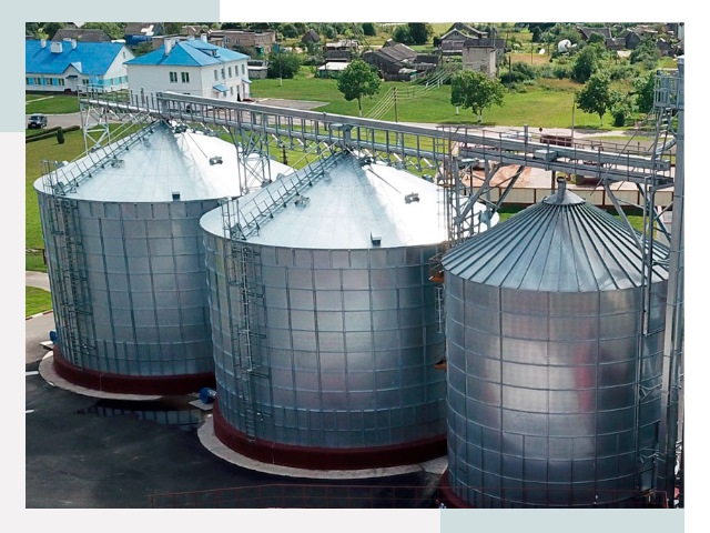 Металлические силосы в Бирске