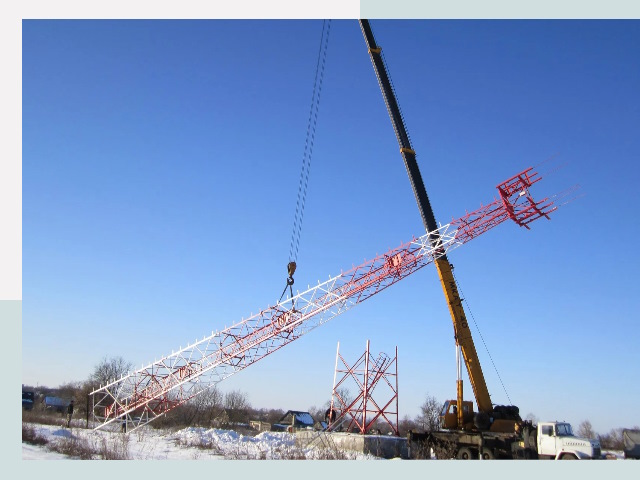 Строительство башен связи в Бирске от 624 руб.