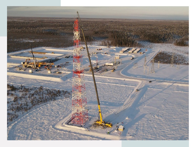 Мачты связи в Бирске