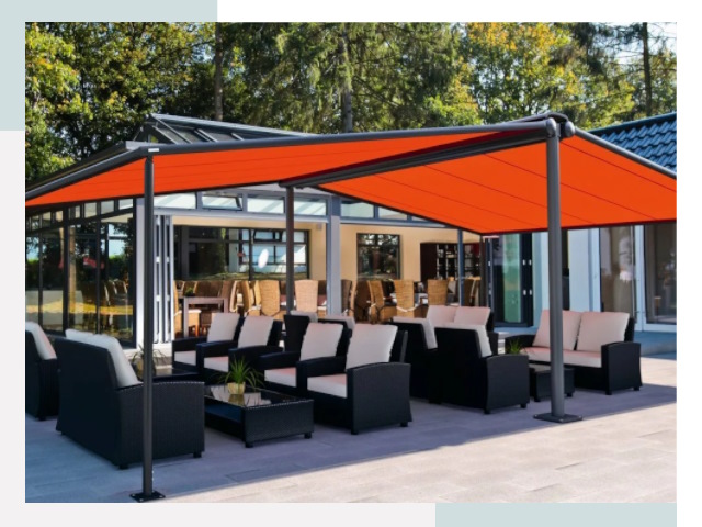 Навесы для кафе и ресторанов в Бирске