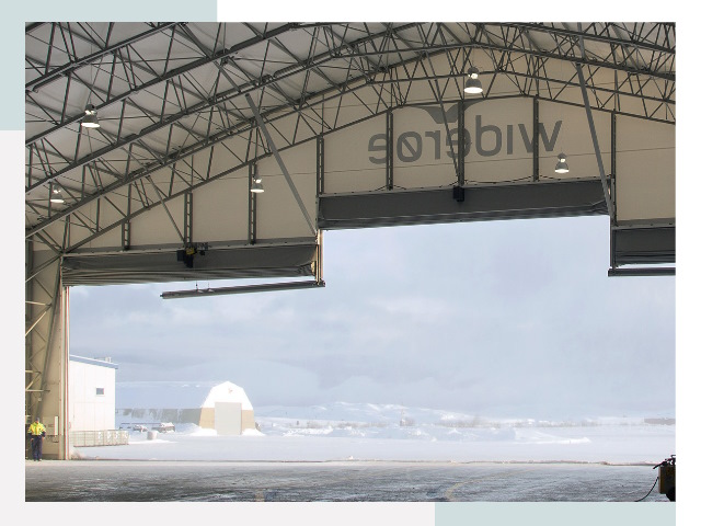 Ворота для ангаров в Бирске