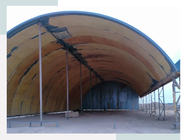 Реконструкция ангаров в Бирске