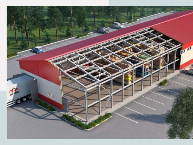 Проектирование ангаров в Бирске от 624 руб.