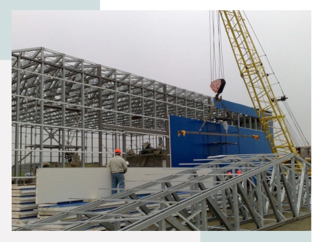 Монтаж ангаров в Бирске