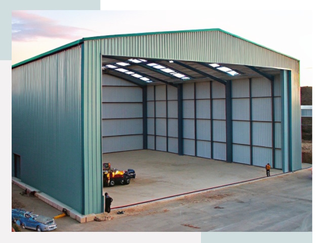 Строительство ангаров в Бирске